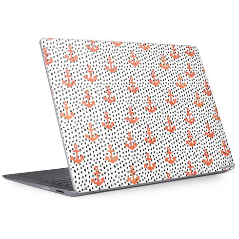 Bouffants and Broken Hearts Anchors and Dots Surface Laptop 2 Skin